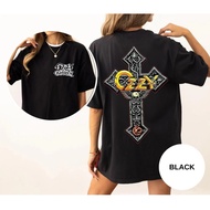 Kaos Rock Band Ozzy Osborne T-Shirt Mama I'm Coming Home Shirt Baju Unisex Short Sleeve Cotton Tops