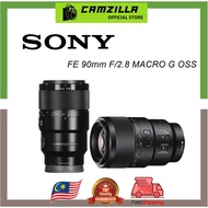 SONY FE 90mm F2.8 Macro G OSS Full Frame Lens For E Mount Camera [ SEL90M28G ]