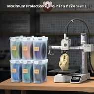 VORTEXPULSE 3D Printing Filament Storage Box, Waterproof Airtight 3D Printing Filament Container, Mo