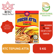 RTC FRESH ATTA FLOUR 5 KG / TEPUNG ATTA 5KG