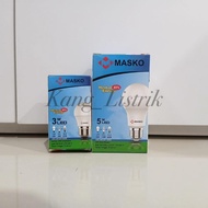 MASKO LED BULB 3W 5W / LED BULB MASKO 3 WATT 5 WATT