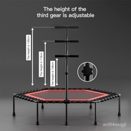 50Trampoline-Inch Gym Commercial Adult Trampoline Children Trampoline Household Children Trampoline with Armrest