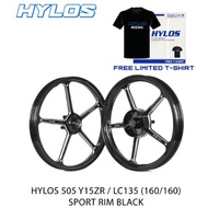 LC4S/Y15ZR FG505 FORGED ORIGINAL HYLOS SPORT RIM 16/16-17