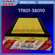 ORI DENSO TOYOTA CAMRY ACV50 2.5 HYBRID , LEXUS ES250 , LEXUS LS460 AIR FILTER (17801-38010)