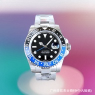 Preferred GMT Dual Time Zone GMT Automatic Winding Fully Automatic Mechanical Watch Cola Ring Sprite