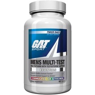 GAT SPORT Men's Multi + Test, Premium Multivitamin Tablets (60 Count)