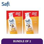 SAFI Anti-Bacterial Shower Cream Fresh Protect Pack 850g x2 [Halal Beauty] [Body Wash] Refill