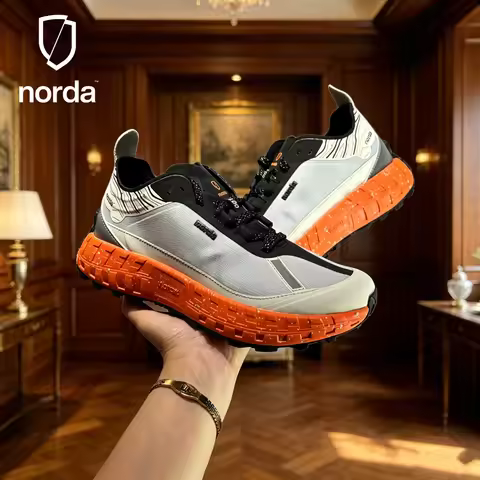 Men and Women NORDA 001A CinderAthletic Shoes Quality Trail Running Shoe Non-Slip Leisure Sport Snea