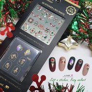 【聖誕節】【DIY】Nail Look 美甲裝飾藝術組合 聖誕卵石