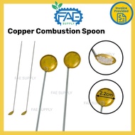 Heating spoon combustion copper spoon lab use chemical experiment