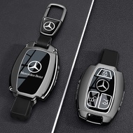 Suitable for Mercedes-Benz GLK300 Key Cover GLK260 Old E200/C180L/V260L Car GLC200 Buckle Case