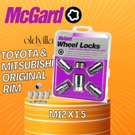 McGard Lock Nut for Original Rim Toyota / Mitsubishi Sport Rim Rays Nut