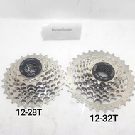 Sprocket 7 Speed Cassette Slop Oxo 12-28T