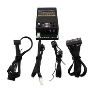 Mini  Flex PSU 600W Modular with uk cable Power Supply Similar To ENP-7660B 550W Flex ATX 1U Platinu