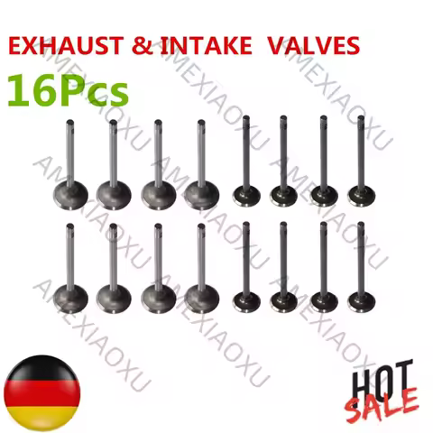 New EXHAUST & INTAKE VALVES FOR AUDI A1 A2 SEAT IBIZA III IV INCA LEON SKODA VW polo golf bora PASSA