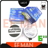 HIGH QUALITY Lori 4X4 Comet Halogen Sport Light 12V 24V 6 inch Round 510 FX1160 H3 Fog Lamp Aksesori