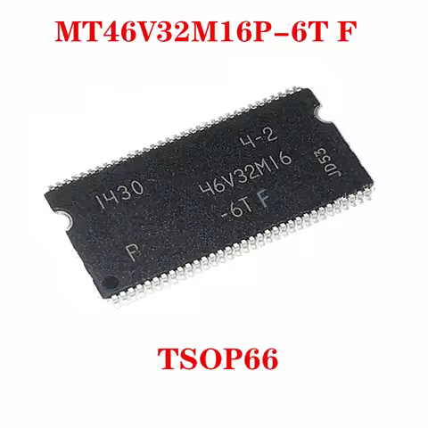 5PCS MT46V32M16P-6T: F MT46V32M16 46V32M16 46V32M16-6T MT46V32M16P-6T 46V32M16 512 MB: x4, x8, x16 D