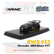 TARMAC WORKS 1/64 PORSCHE RWB 993 OBA BONE