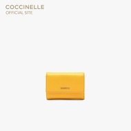 COCCINELLE กระเป๋าสตางค์ผู้หญิง รุ่น METALLIC WALLET 116601 สี SOLEADO