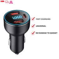 120W Super Fast USB Cigarette Lighter Conversion Plug Car Charger