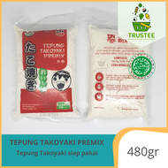 Tepung Takoyaki premix 480gr snack makanan jepang instan Halal MUI