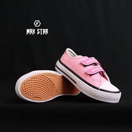 Max star Velcro White 31_36 Girls' shoes aged 6-10 years