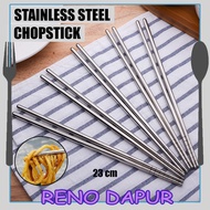Reusable Chopstick Stainless Steel Metal Chopstick Non Slip Korean Chopstick Light Chopstick Besi 筷子