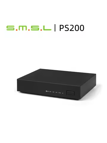 SMSL PS200 PRO High Resolution Audio Decoder USB MQA DAC XU316 Decktop DAC MQA-CD ES9039Q2M 32bit/76