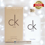 [น้ำหอมแบ่งขาย] Calvin Klein : CK One Eau de Toilette