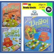 [SG Stocks] Zingo Intellectual Board Game / Zingo 123 / Bingo with a Zing / Zingo Time Telling / Edu