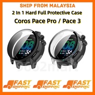 Coros Pace Pro / Pace 3 Case Cover Casing Hard PC 2 In 1 Full Protection Screen Protector