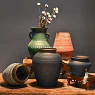 Dried Flower Clay Pot Constant Thick Special Chinese Handmade Vase Retro Flower Pot Xinduoshen Clay 