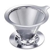 Stainless Steel Coffee Filter 103 Reusable Large No Paper Use
