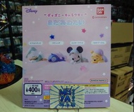 三上屋 行版 DISNEY 迪士尼 朋友 睡眠系列 扭蛋 1套4款 唐老鴨 DONALD DUCK 史迪仔 STITCH 米奇老鼠 米奇 MICKEY MOUSE 小熊維尼 WINNIE THE PO