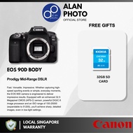 Canon EOS 90D DSLR Camera Body | Canon Singapore Warranty