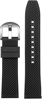 20mm 22mm Fluororubber Strap For Omega Forseahorse 300 For Rolex For Green Water Ghost For Citizen For Bm8475 Watch Band Men Wristband