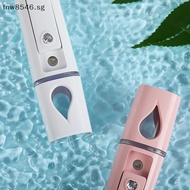 Fnw Facial Face Humidifier Beauty Instrument USB Rechargeable Mini Nano Facial Steamer Cool Mist Face  Face Humidifier .