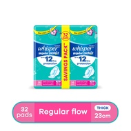 Whisper Regular Protect 32 Sanitary Pads with Wings for Regular Flow 23cm