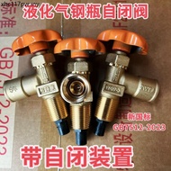 New Style Liquefied Gas Gas Cylinder Automatic Closing Angle Valve Gas Tank Valve New All Copper Aut