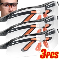 Work Safety Eye Protective Glasses / Factory Lab Anti-splash Goggle / Dust-Proof Anti-impact Glasses