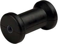 C.E. SMITHV-KEEL Roller 8" W BLK RUB