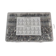 24 Types 360pcs Box 5 * 20 6 * 30mm Glass Fuse Set Box 0.25A-20A S7EZ