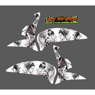 SCOOPY NEW PRESTIGE GEISHA EDITION DECAL STICKER