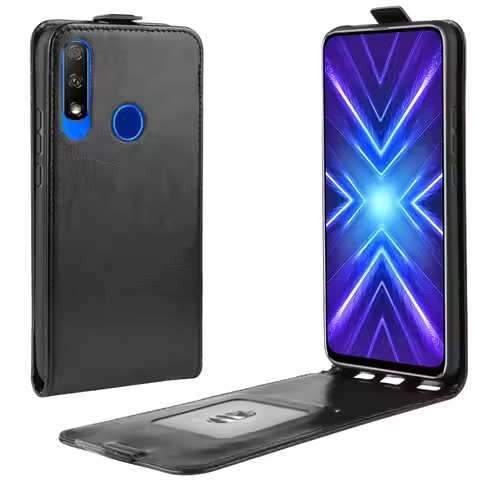 Honor9X Case for Huawei honor 9X or 9x Premium 6.59in Cover Down Open Style Flip Leather Cases Card 