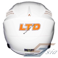 ✟✔LTD Infinity Avent Double Visor Helmet (White)