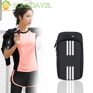 SOMEDAYMX Mobile Phone Arm Bag Phone Arm Band Protection Mobile Phone Universal 7'' Phone Coverage Holder Wallet Pocket For Running Waterproof Mobile Arm Bag Running Armband Bag