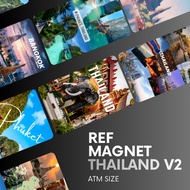 v2 REF MAGNET SOUVENIRS / ATM SIZE - BEST AFFORDABLE & QUALITY PRODUCT Fridge Magnet