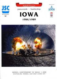 《紙模家》JSC (097) USS Iowa 愛荷華號戰艦 1/400 #2紙模型套件*免運費