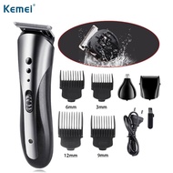 Kemei KM-1407 Men Rechargeable 3 IN 1 Hair Trimmer Clipper Razor KM1407 KM 1407 1419 1506 7055