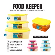 Food Keeper, Rectangle Microwavable Food Container, Food Storage, Plastic Food Storage